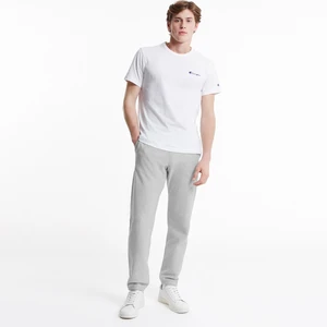 CHAMPION Světle šedé tepláky Elastic Cuff Pants