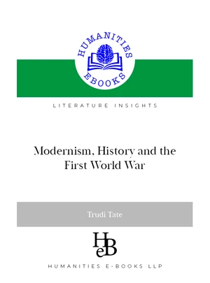 Modernism, History and 1st World War