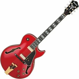 Ibanez GB10SEFM-SRR Sapphire Red Semiakustická kytara