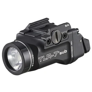 LED svietidlo TLR-7 SubCompact s railom 1913 Streamlight® (Farba: Čierna)