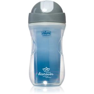 Chicco Sport Blue termohrnek s brčkem 14m+ 266 ml