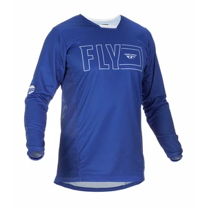 Motokrosový dres Fly Racing Kinetic Fuel Blue White  modrá/bílá  XXL