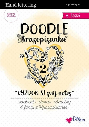 DOODLE Krasopísanky VYZDOB SI svůj notes