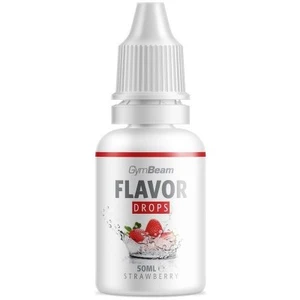 Gymbeam flavor drops 30 ml jahoda 30 ml