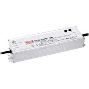 LED driver, napájecí zdroj pro LED konstantní napětí, konstantní proud Mean Well HLG-150H-12B, 150 W (max), 12.5 A, 6 - 12 V/DC