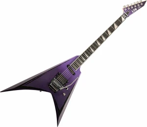 ESP LTD Alexi Ripped Sawtooth Purple Fade Satin Guitare électrique