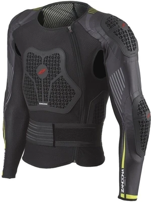 Zandona Veste de protection Netcube X8 Black/Yellow Fluo L