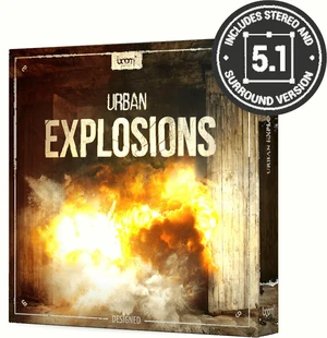 BOOM Library Urban Explosions Designed (Digitální produkt)