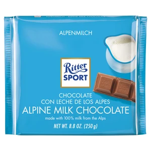 RITTER SPORT Mléčná Čokoláda 250 g