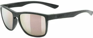 UVEX LGL Ocean 2 P Black Mat/Mirror Rose Lunettes de vue