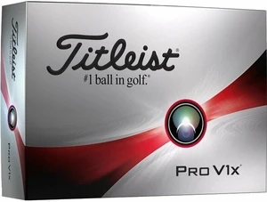 Titleist Pro V1x 2023 White Standard Golfové míčky