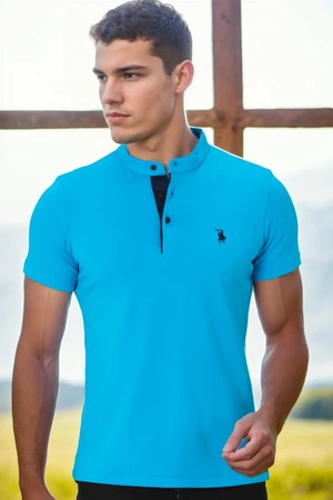 T8560 DEWBERRY T-SHIRT-TURQUOISE -1