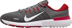 Nike Free Unisex Grey/University Red/Smoke Grey/White 43 Pánske golfové topánky