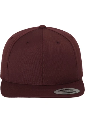 Classic maroon-colored Snapback