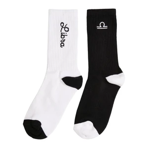 Zodiac 2-Pack Socks Black/White Pound