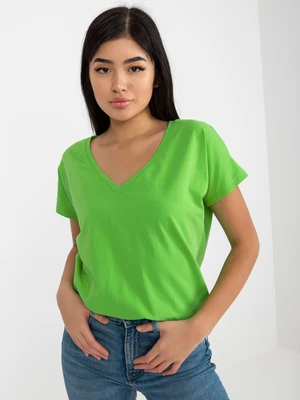 Light green classic basic t-shirt from Emory