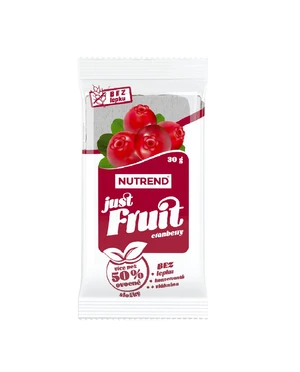 Nutrend Just Fruit brusinka 30 g