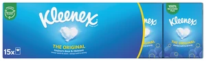 KLEENEX Original Mini Hanks papírové kapesníky 15 balení