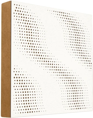 Mega Acoustic FiberPRO60 SineWave White/Light Brown Absorpční dřevěný panel