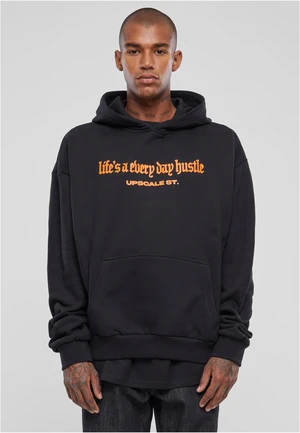 Men's Hustle Oversize Sweatshirt Black