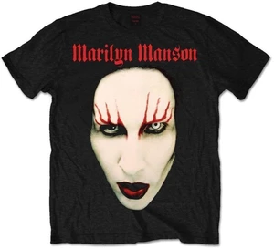 Marilyn Manson T-Shirt Unisex Red Lips Black M