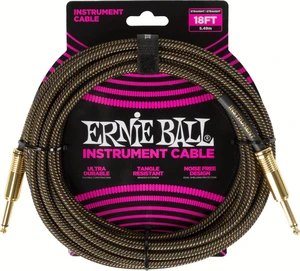 Ernie Ball Braided Instrument Cable Straight/Straight 5,5 m Droit - Droit Câble d'instrument