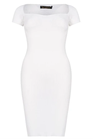 Z2016 DEWBERRY WOMEN'S DRESS-PLAIN WHITE