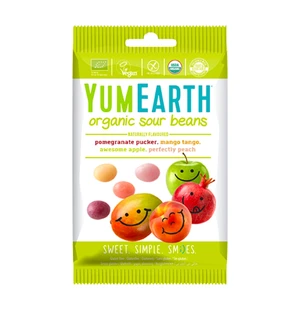 YUMEARTH BIO Kyselé želé - Mix příchutí 50 g