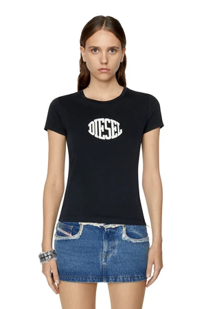 Diesel T-shirt - T-SLI-E2 T-SHIRT black