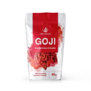 Allnature Goji sušené plody 80 g