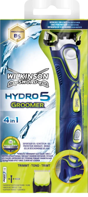 WILKINSON SWORD Hydro 5 Groomer holicí strojek + 1 náhradní hlavice 1 ks