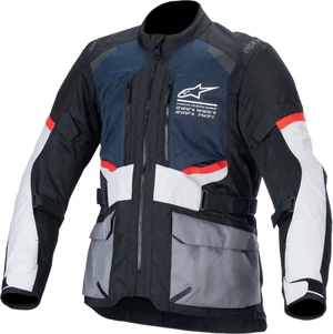 Alpinestars Andes Air Drystar Jacket Deep Blue/Black/Ice Gray L Giacca in tessuto