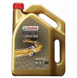 Motocyklový olej Castrol POWER1 RACING 4T 10W40 4L