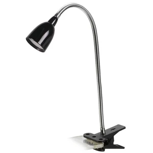 SOLIGHT Stolní lampa ohebná, 2.5W, 3000 K, s klipem