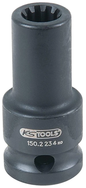 Nástrčná hlavice, klíč na brzdové třmeny 1/2", 11,5 mm, 10hranný - KS TOOLS 150.2234