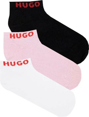 Hugo Boss 3 PACK - dámské ponožky HUGO 50502049-960 39-42