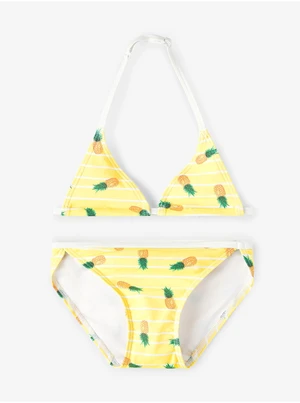 Yellow Girly Patterned Swimwear Name It Ziza - Girls