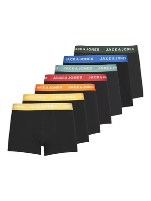 7PACK Mens Boxers Jack and Jones Black