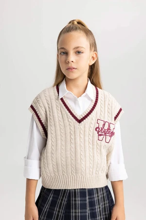 DEFACTO Girl Regular Fit Sweater Vest