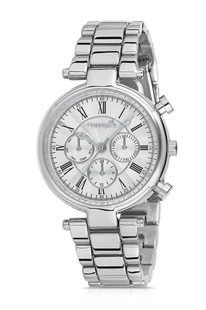 Polo Air Women's Wristwatch Silver Color