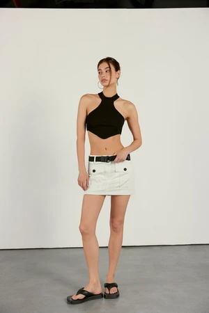 VATKALI Short Skirt with Cargo Pocket