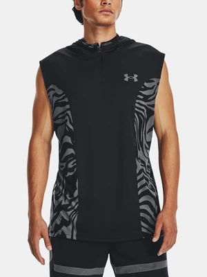 Under Armour Tank Top UA BASELINE TANK HOODIE-BLK - Men