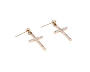 Earrings G2212-1-15 gold color