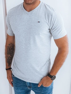 Plain grey men's T-shirt Dstreet