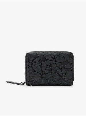 Black Desigual Onyx Marisa Women's Patterned Wallet - Ladies