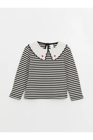 LC Waikiki Long Sleeve Striped Baby Girl T-Shirt