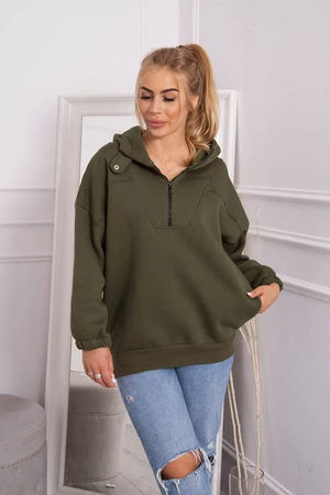 Khaki hoodie