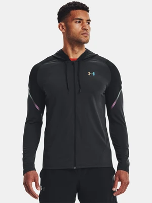 Under Armour T-Shirt UA Rush FZ Hoodie-BLK - Men