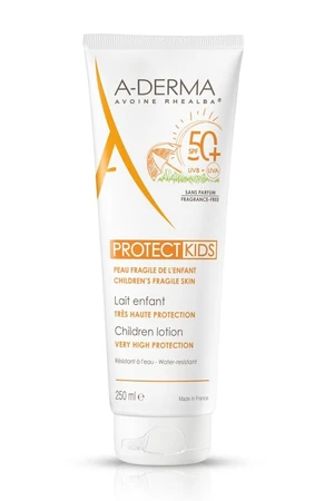 A-Derma Protect Kids SPF50+ mléko pro děti 250 ml