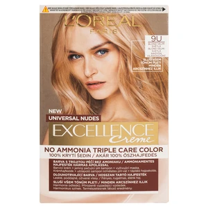 Loréal Paris Excellence Creme Universal Nudes odstín 9U blond velmi světlá barva na vlasy